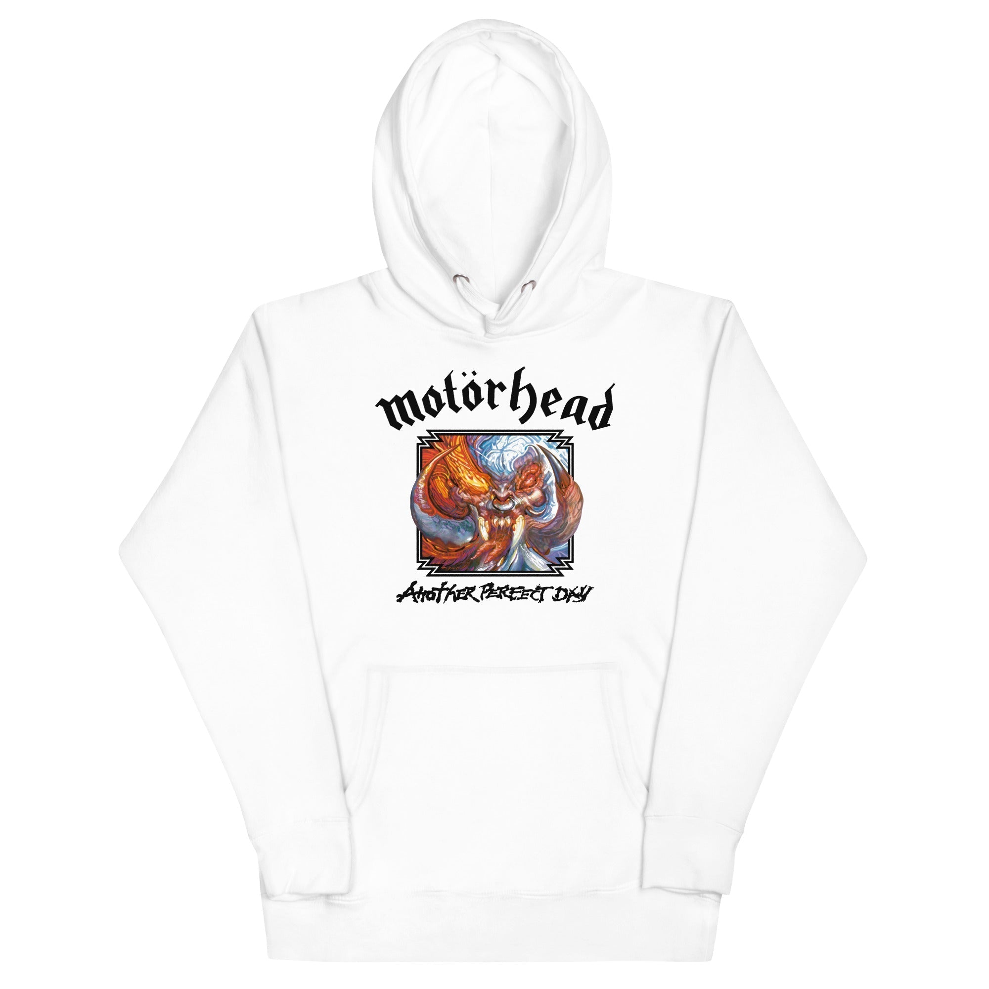 MerchMoment Motorhead - Another Day Hoodie White