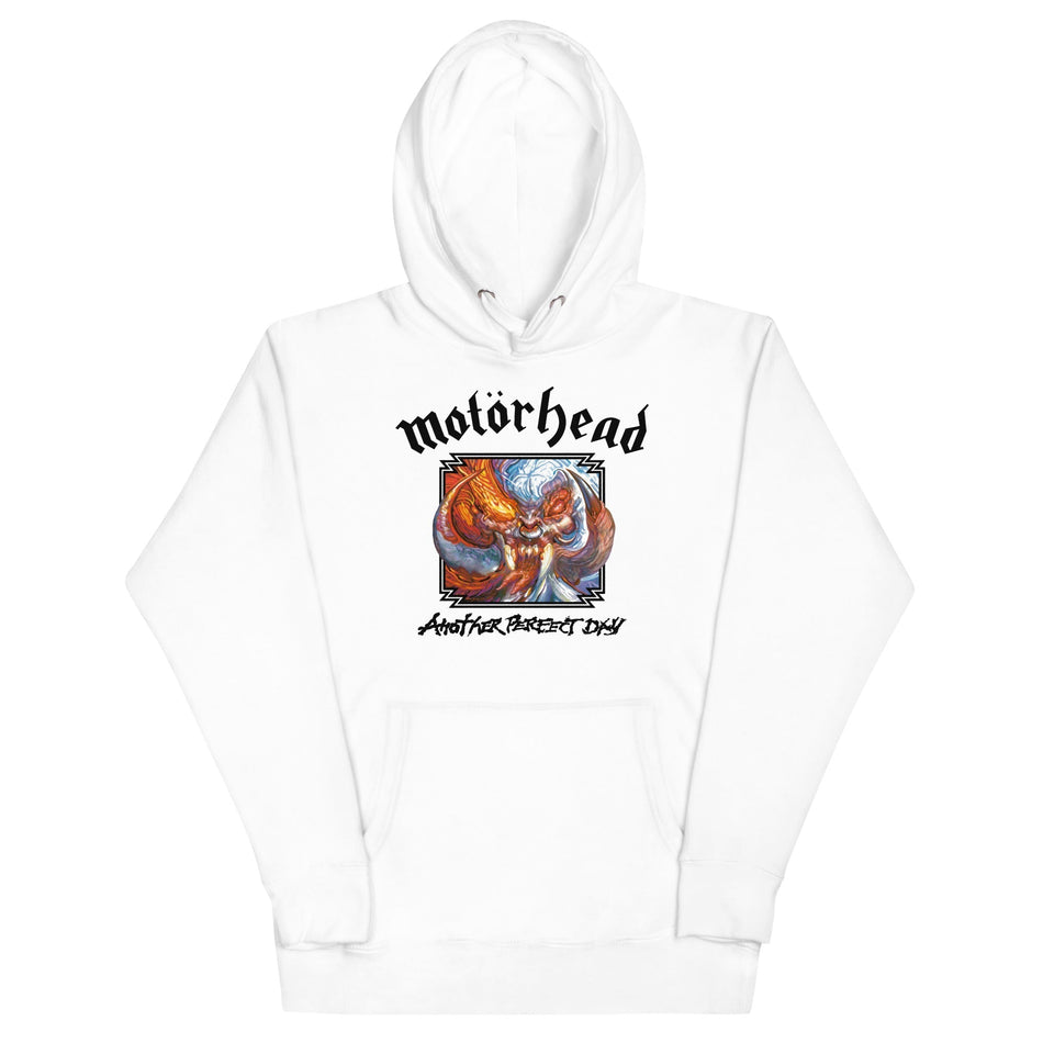 MerchMoment Motorhead - Another Day Hoodie White