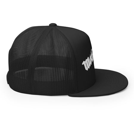MerchMoment Motorhead Arched Logo Embroidered Trucker Hat