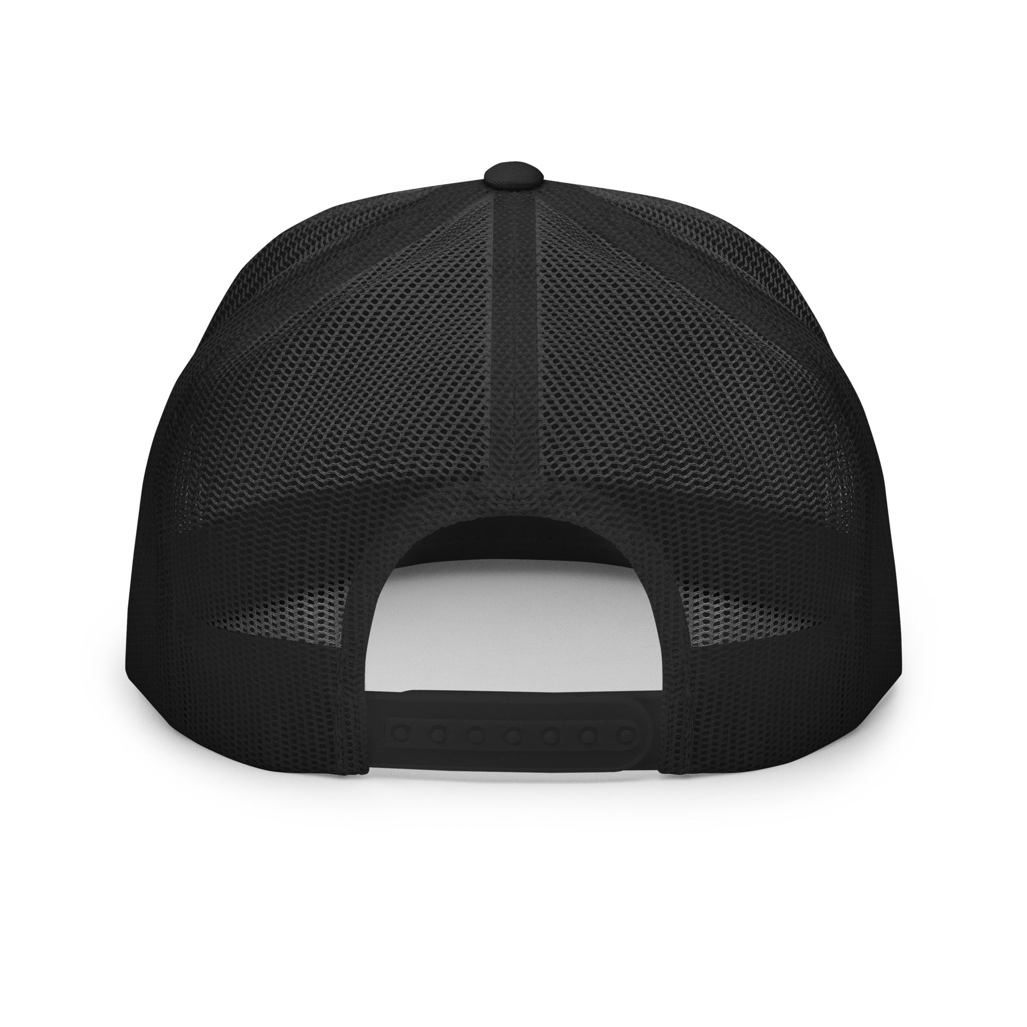 MerchMoment Motorhead Arched Logo Embroidered Trucker Hat