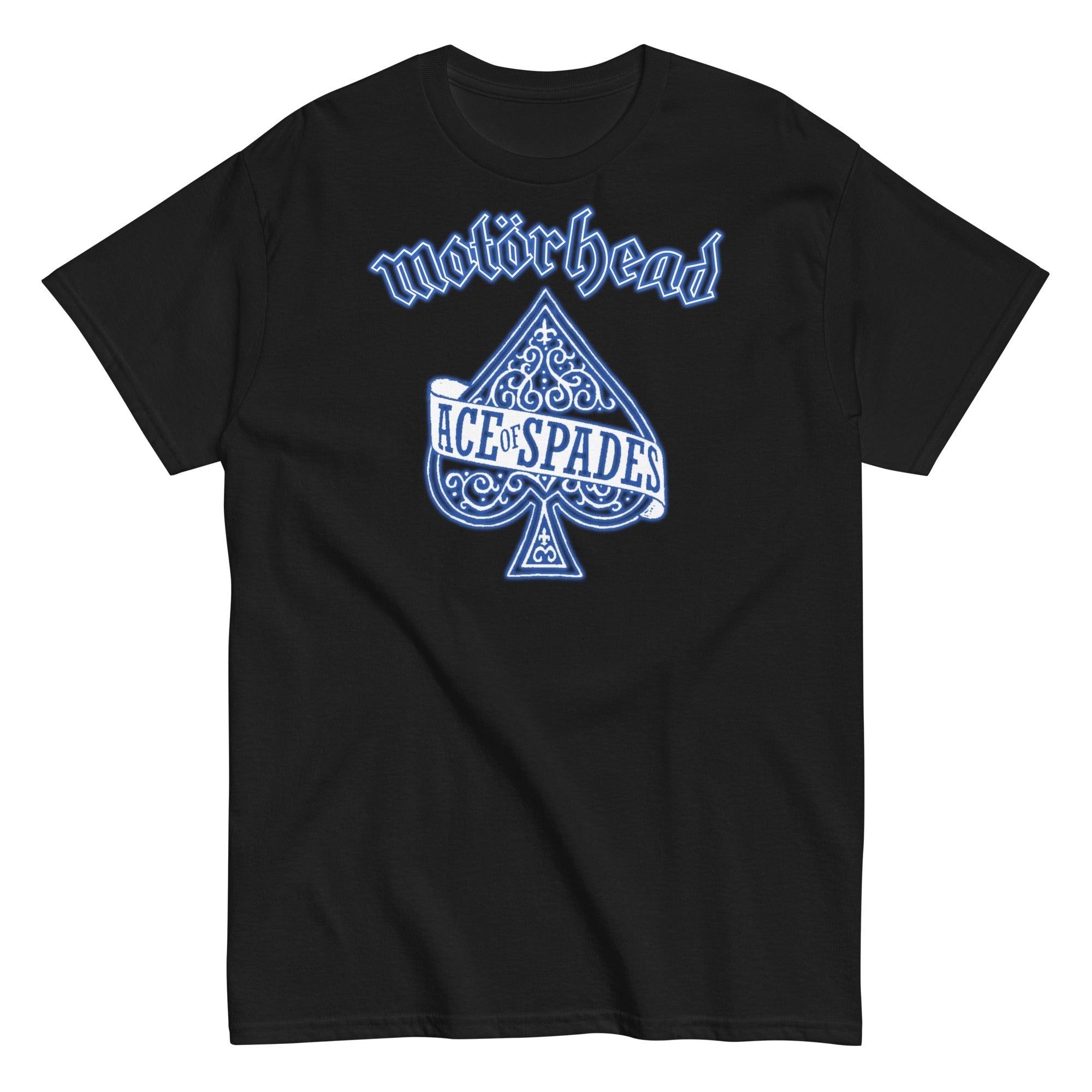 MerchMoment Motorhead - Blue Ace T-Shirt Black