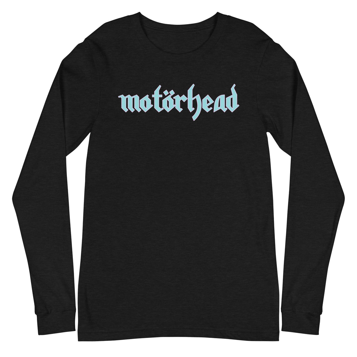MerchMoment Motorhead - Blue Logo Long Sleeve T-Shirt Black