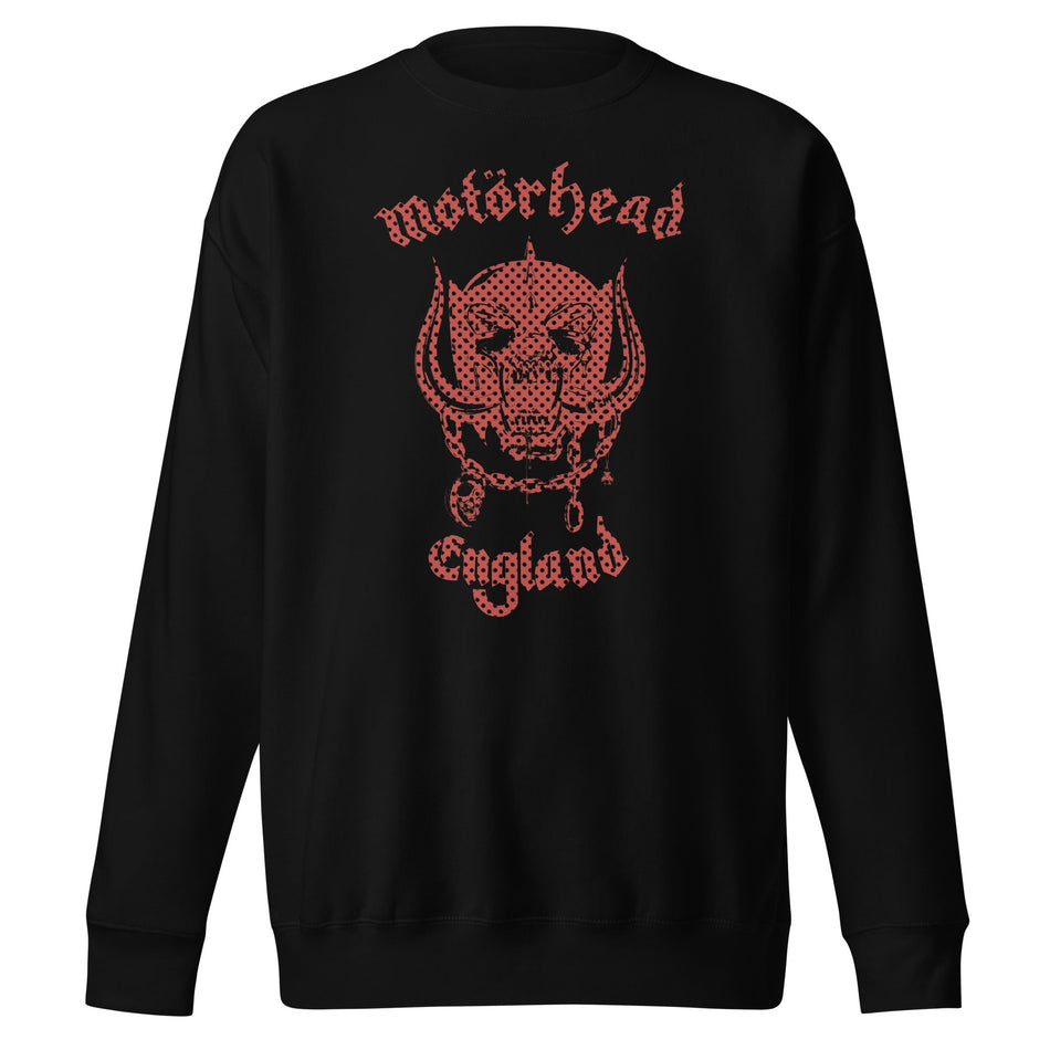 MerchMoment Motorhead - Checkered Warpig Sweatshirt Black