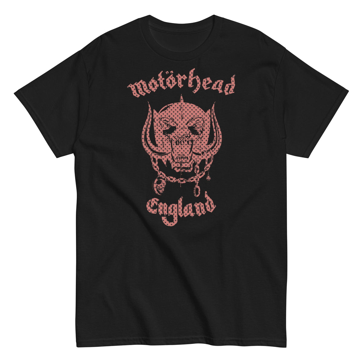 MerchMoment Motorhead - Checkered Warpig T-Shirt Black