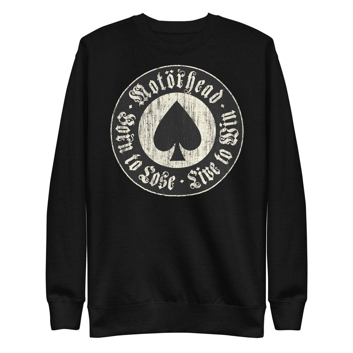 MerchMoment Motorhead - Circle Logo Sweatshirt Black