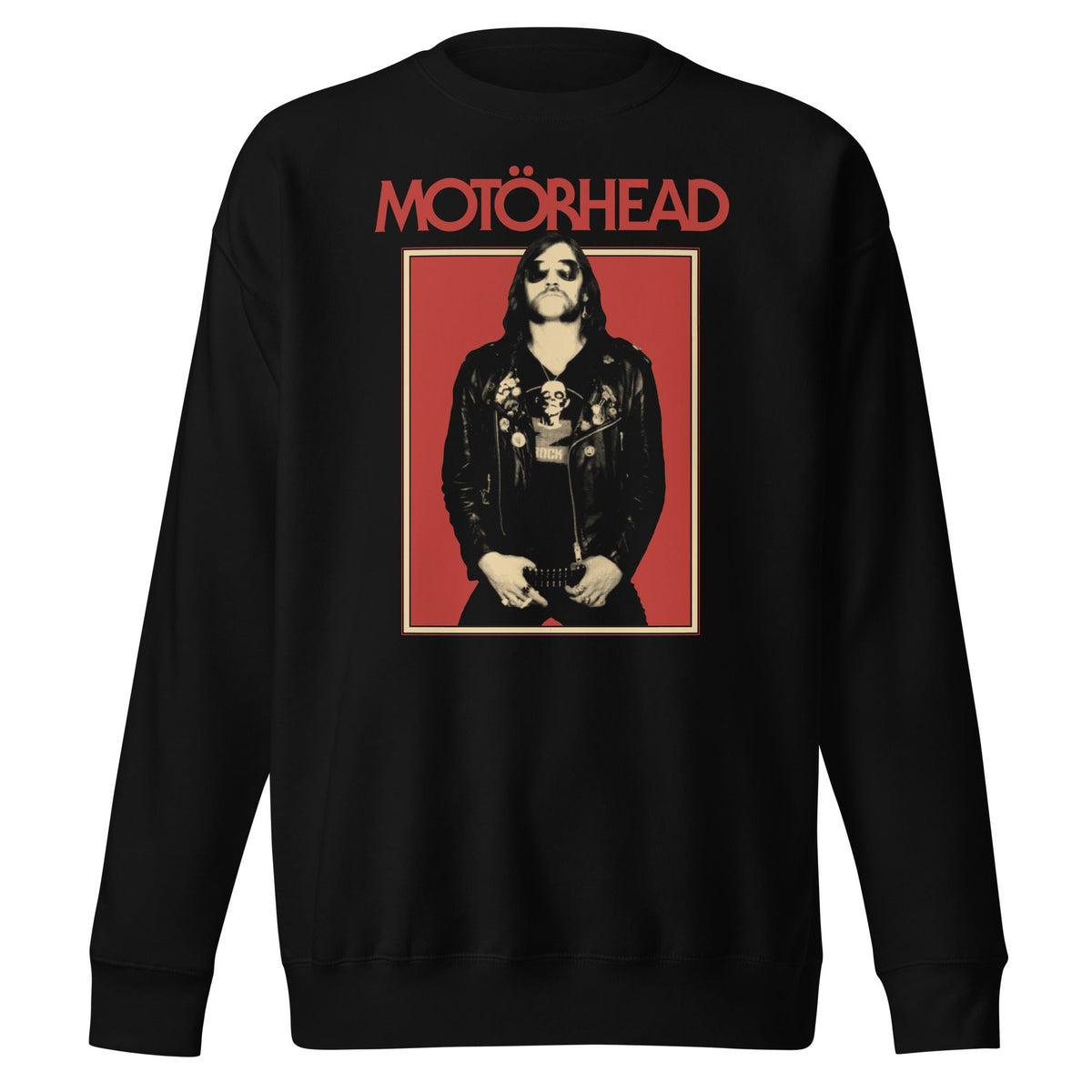MerchMoment Motorhead - Leather Stare Sweatshirt Black