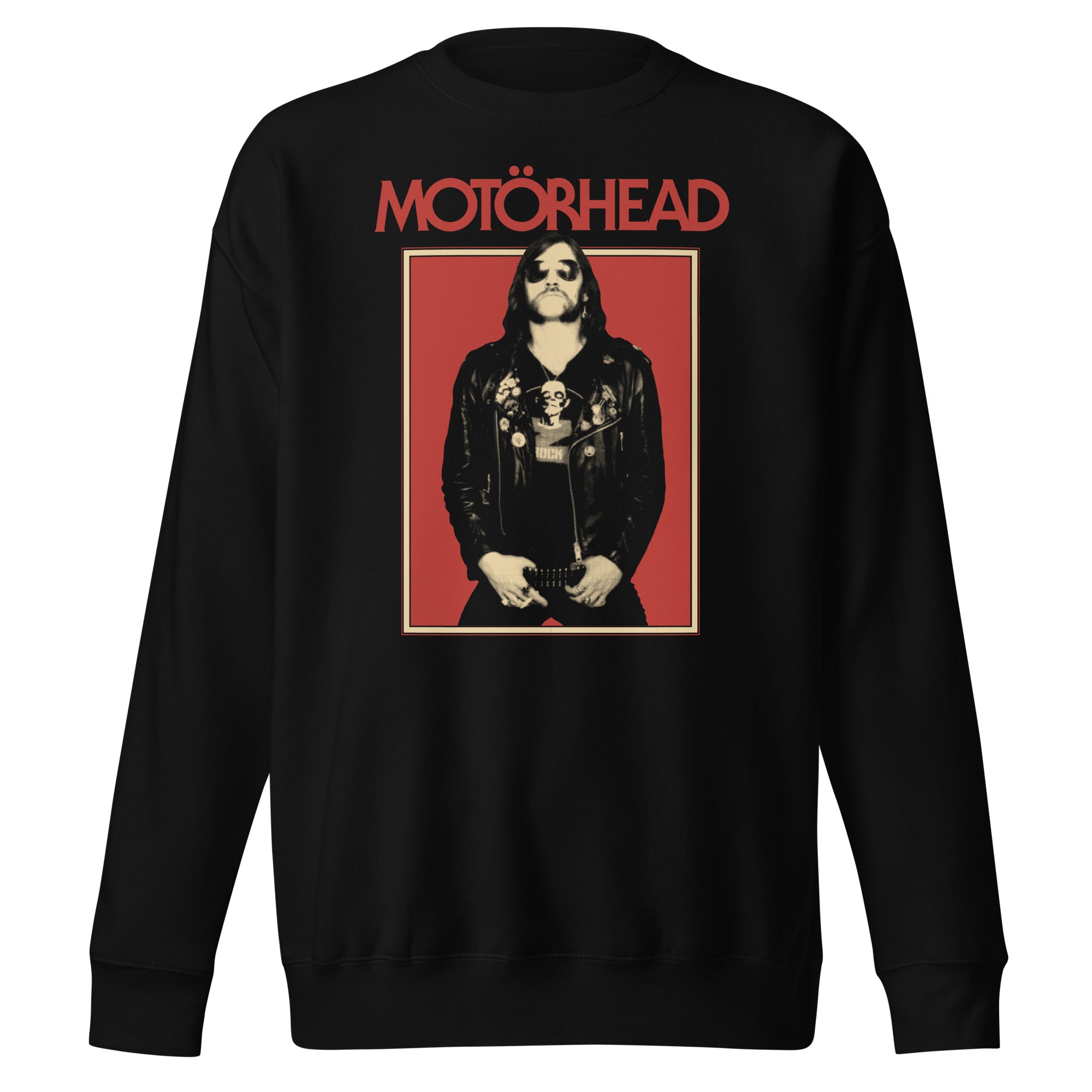 MerchMoment Motorhead - Leather Stare Sweatshirt Black