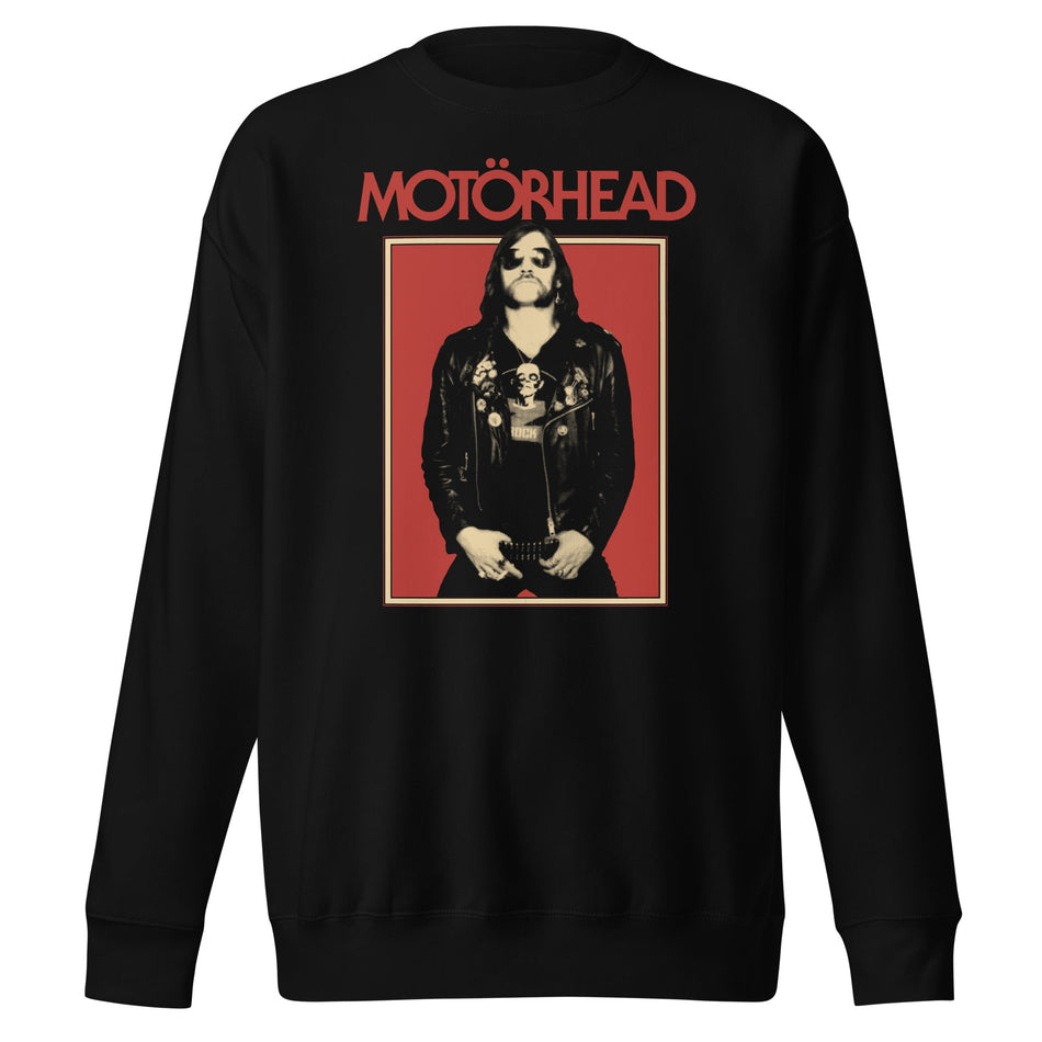 MerchMoment Motorhead - Leather Stare Sweatshirt Black