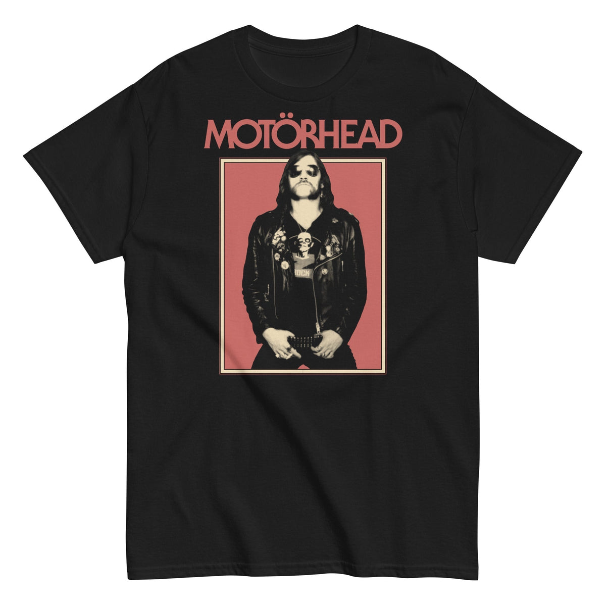 MerchMoment Motorhead - Leather Stare T-Shirt Black