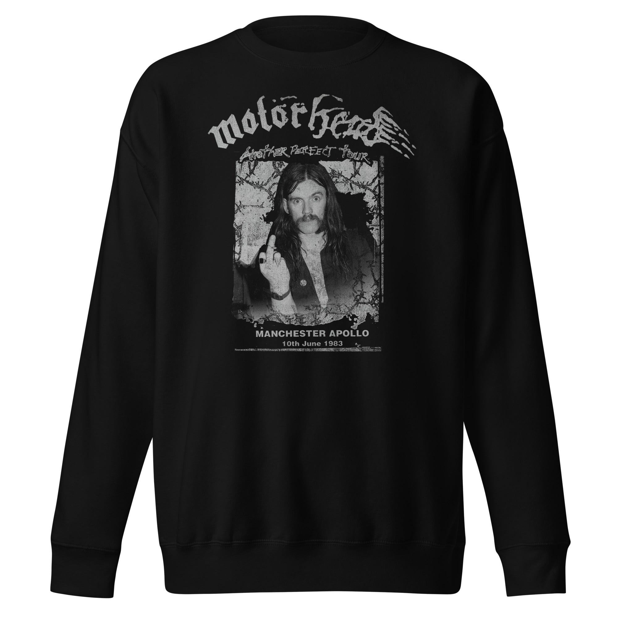 MerchMoment Motorhead - Manchester Apollo Sweatshirt Black