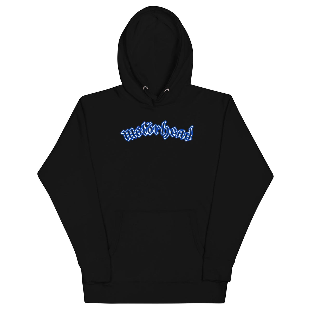 MerchMoment Motorhead - Neon Blue Moon Hoodie Black