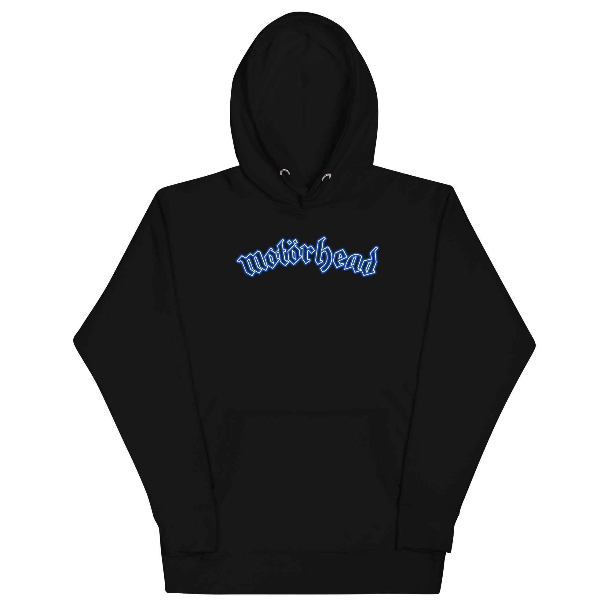 MerchMoment Motorhead - Neon Blue Moon Hoodie Black