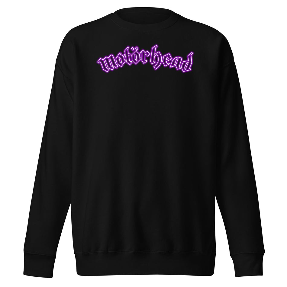 MerchMoment Motorhead - Neon Pink Moon Sweatshirt Black