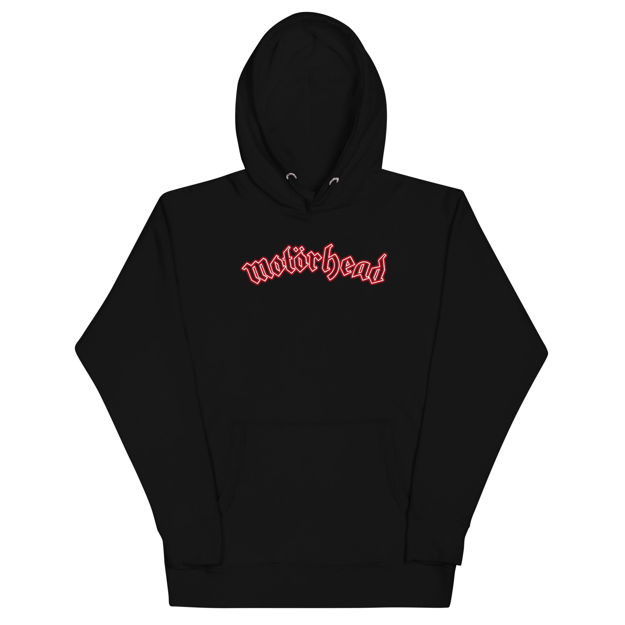 MerchMoment Motorhead - Neon Red Ace Hoodie Black