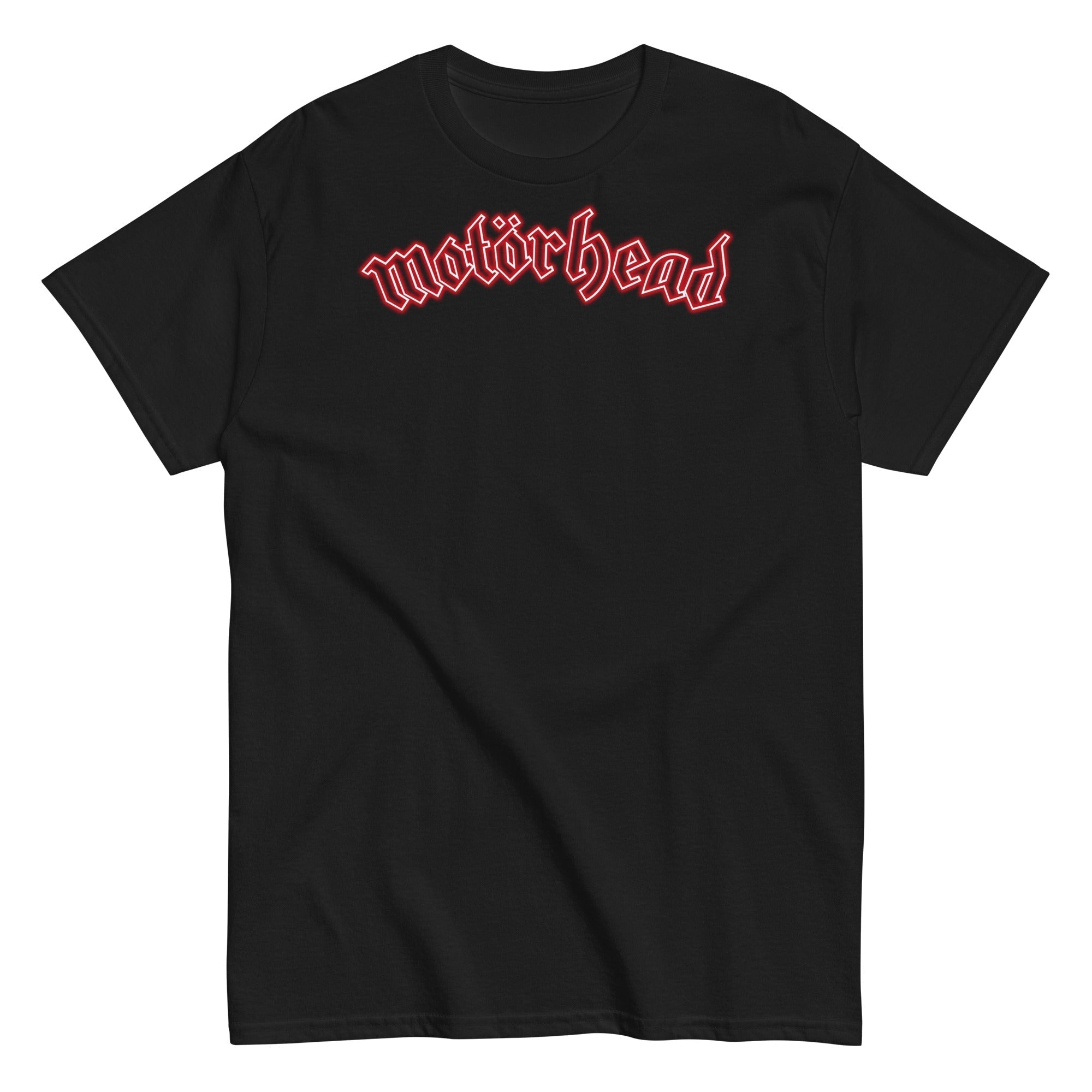 MerchMoment Motorhead - Neon Red Ace T-Shirt Black