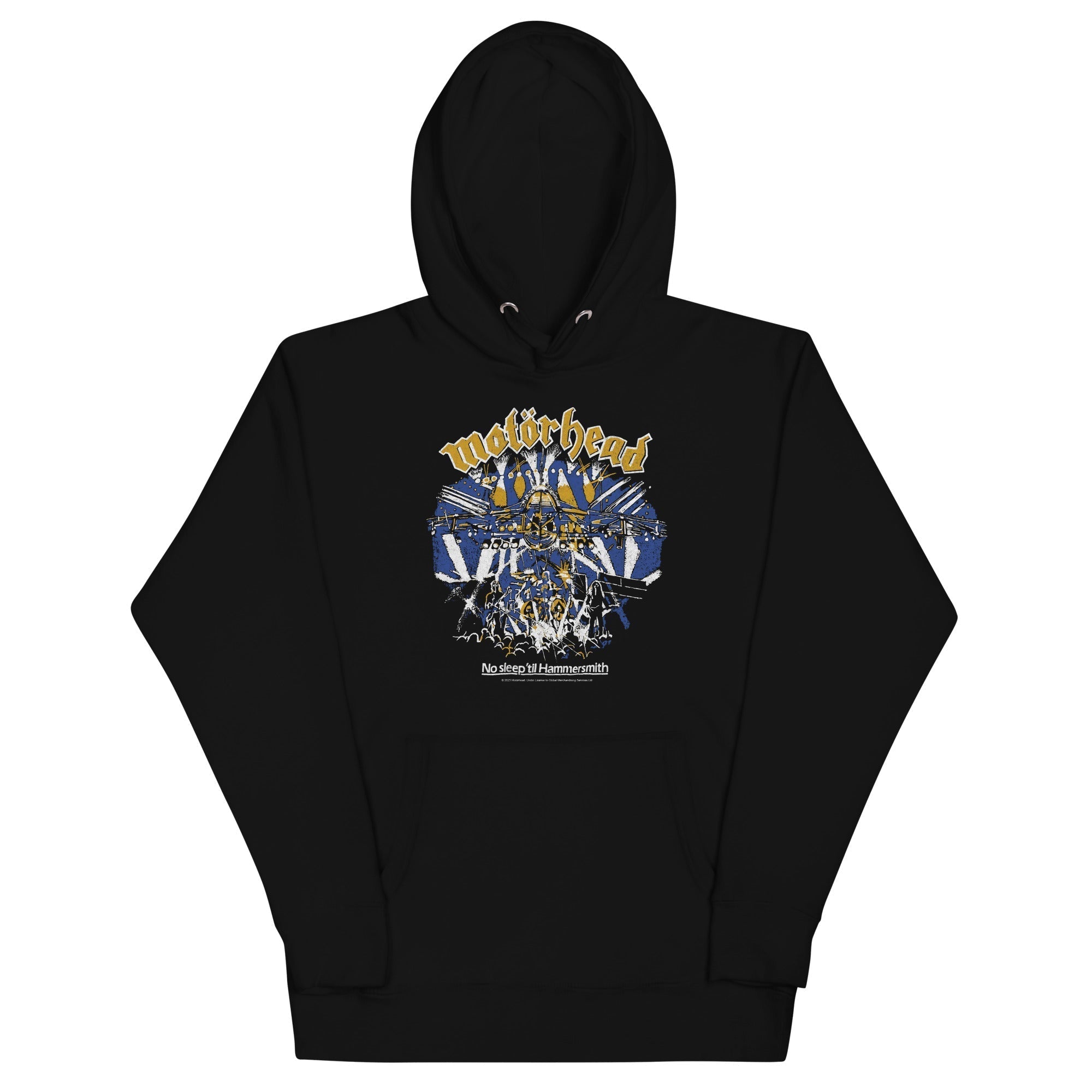 MerchMoment Motorhead - No Sleep 'til Hammersmith Hoodie Black