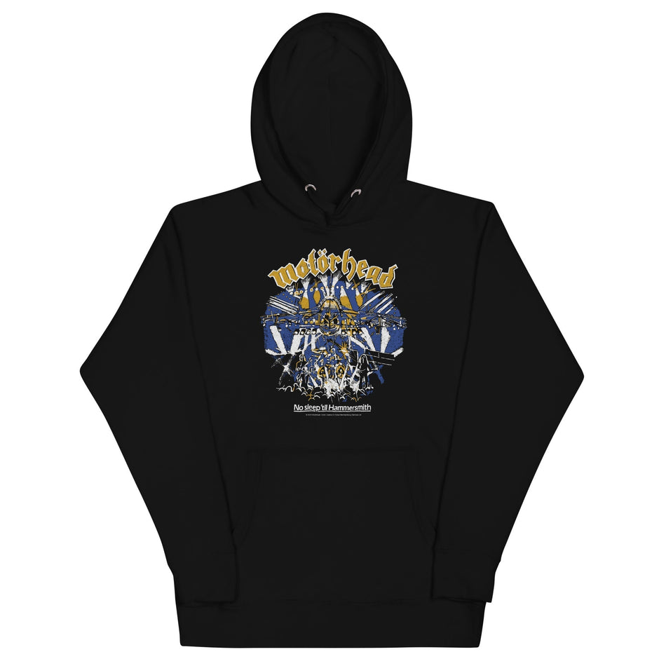MerchMoment Motorhead - No Sleep 'til Hammersmith Hoodie Black