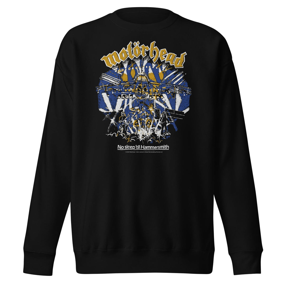 MerchMoment Motorhead - No Sleep 'til Hammersmith Sweatshirt Black