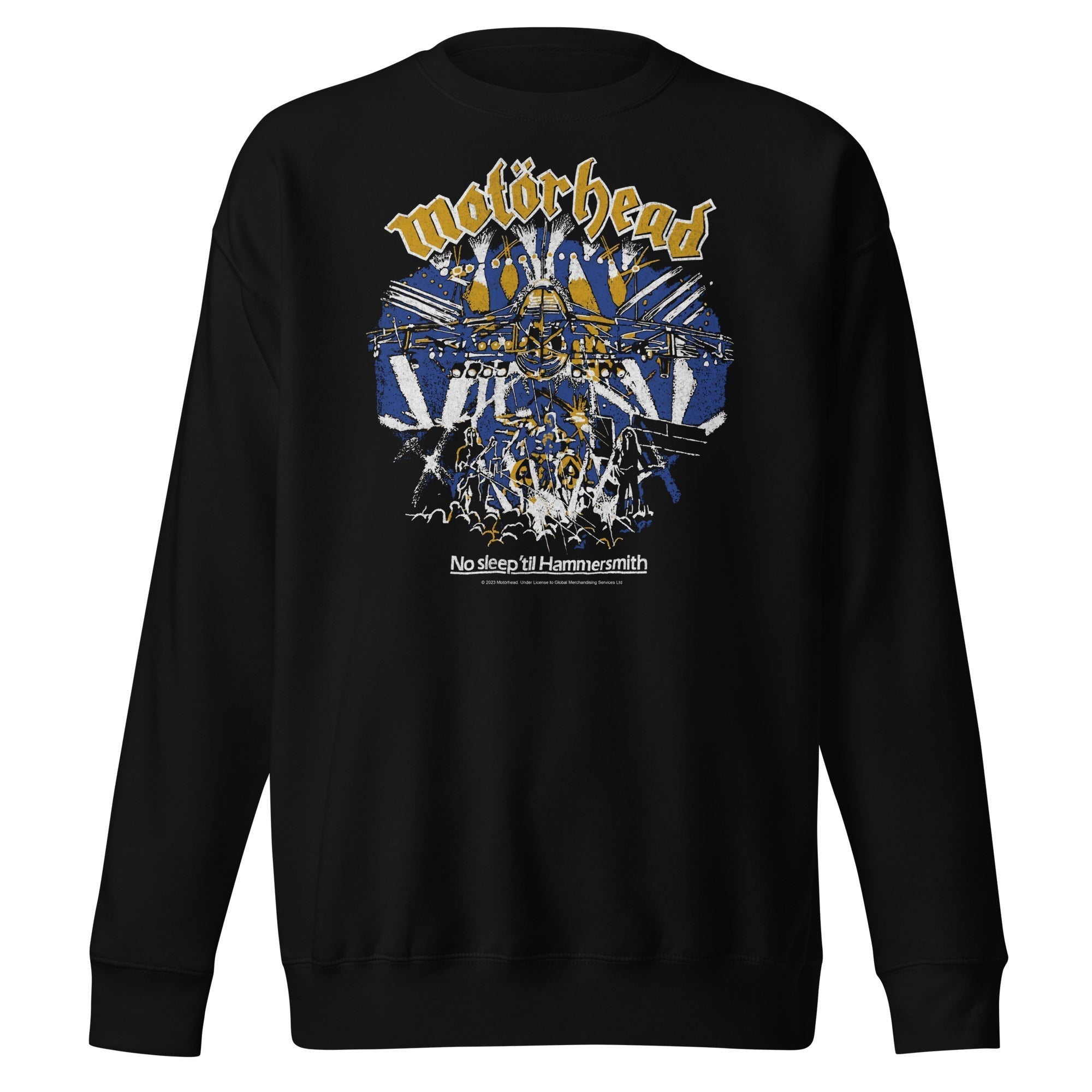 MerchMoment Motorhead - No Sleep 'til Hammersmith Sweatshirt Black