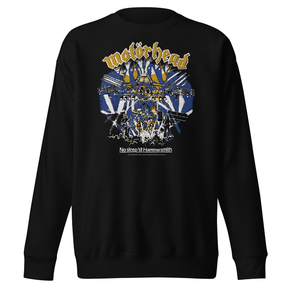 MerchMoment Motorhead - No Sleep 'til Hammersmith Sweatshirt Black