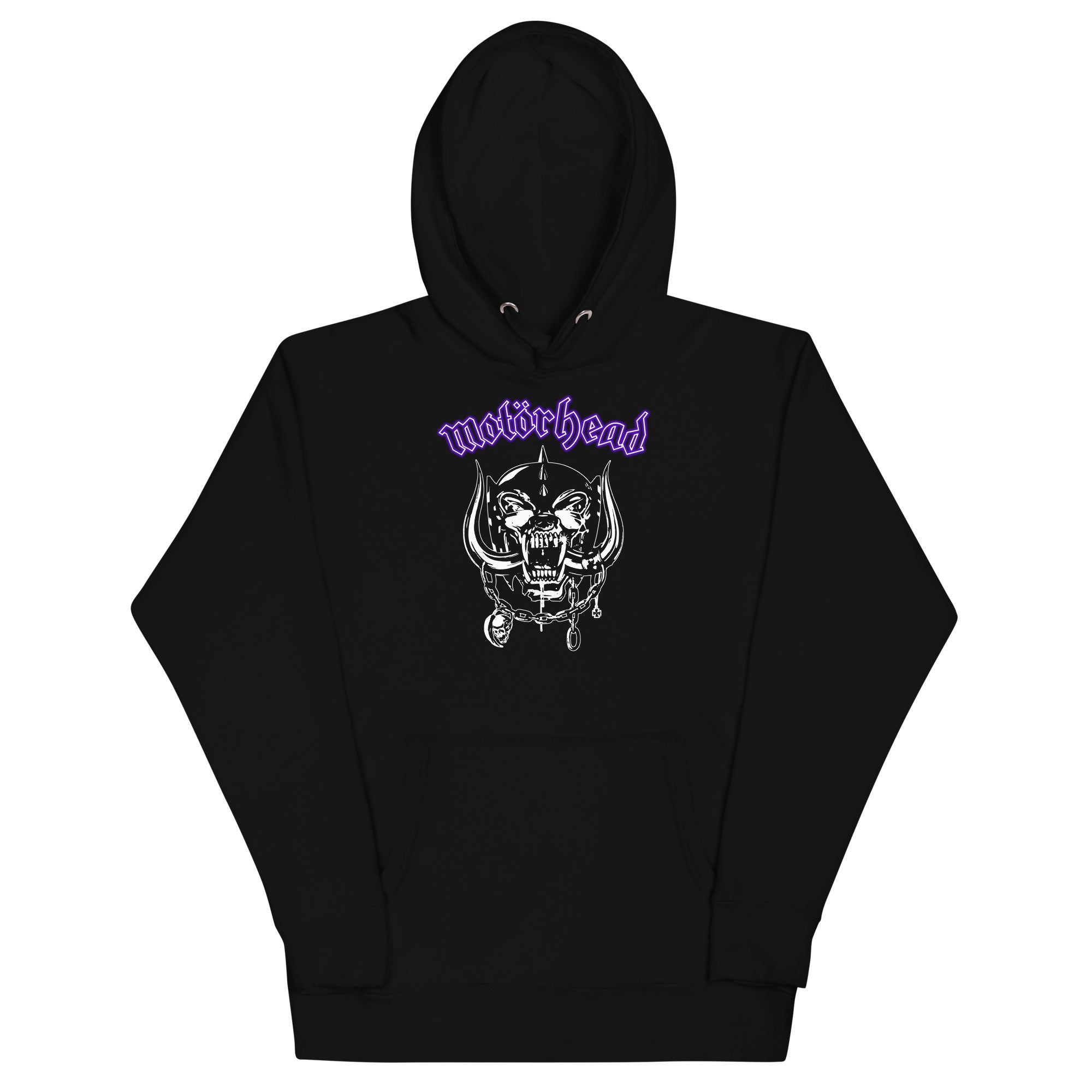 MerchMoment Motorhead - Purple Logo Hoodie Black