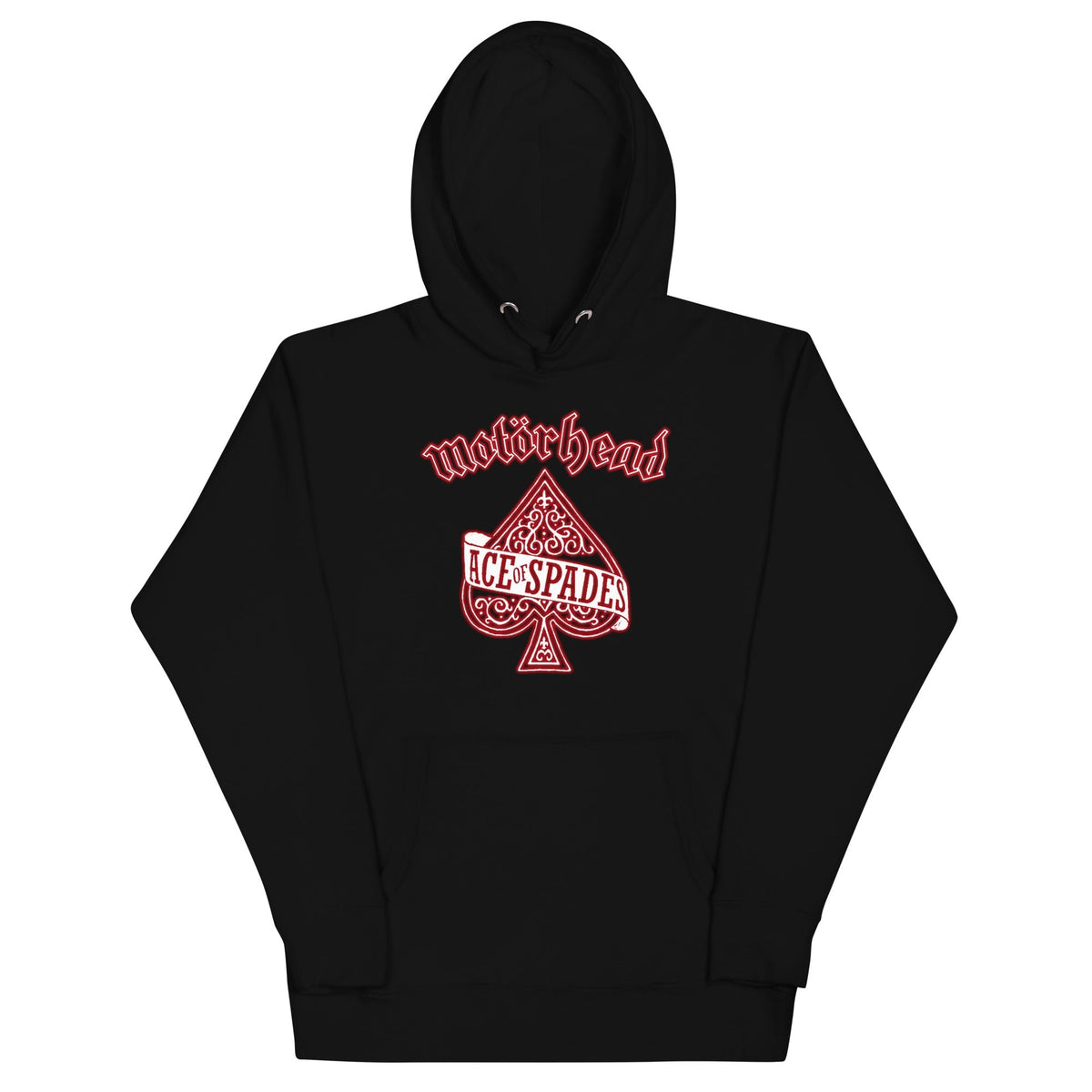 MerchMoment Motorhead - Red Ace Hoodie Black