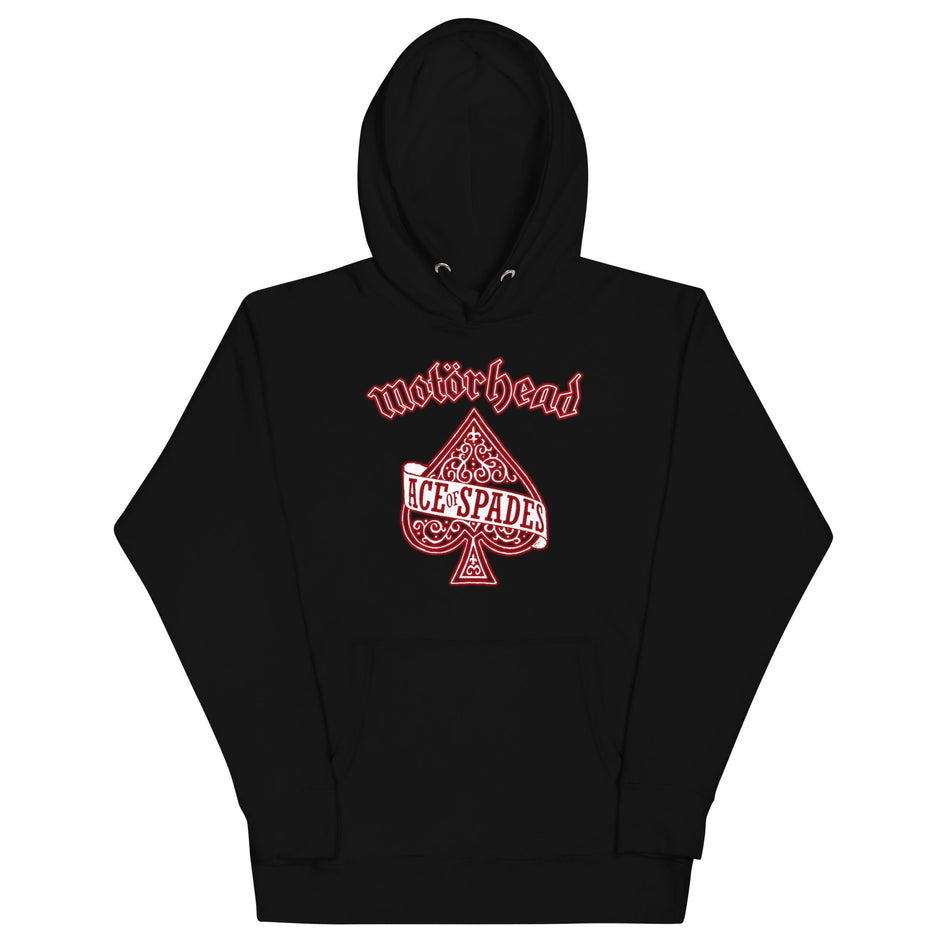 MerchMoment Motorhead - Red Ace Hoodie Black