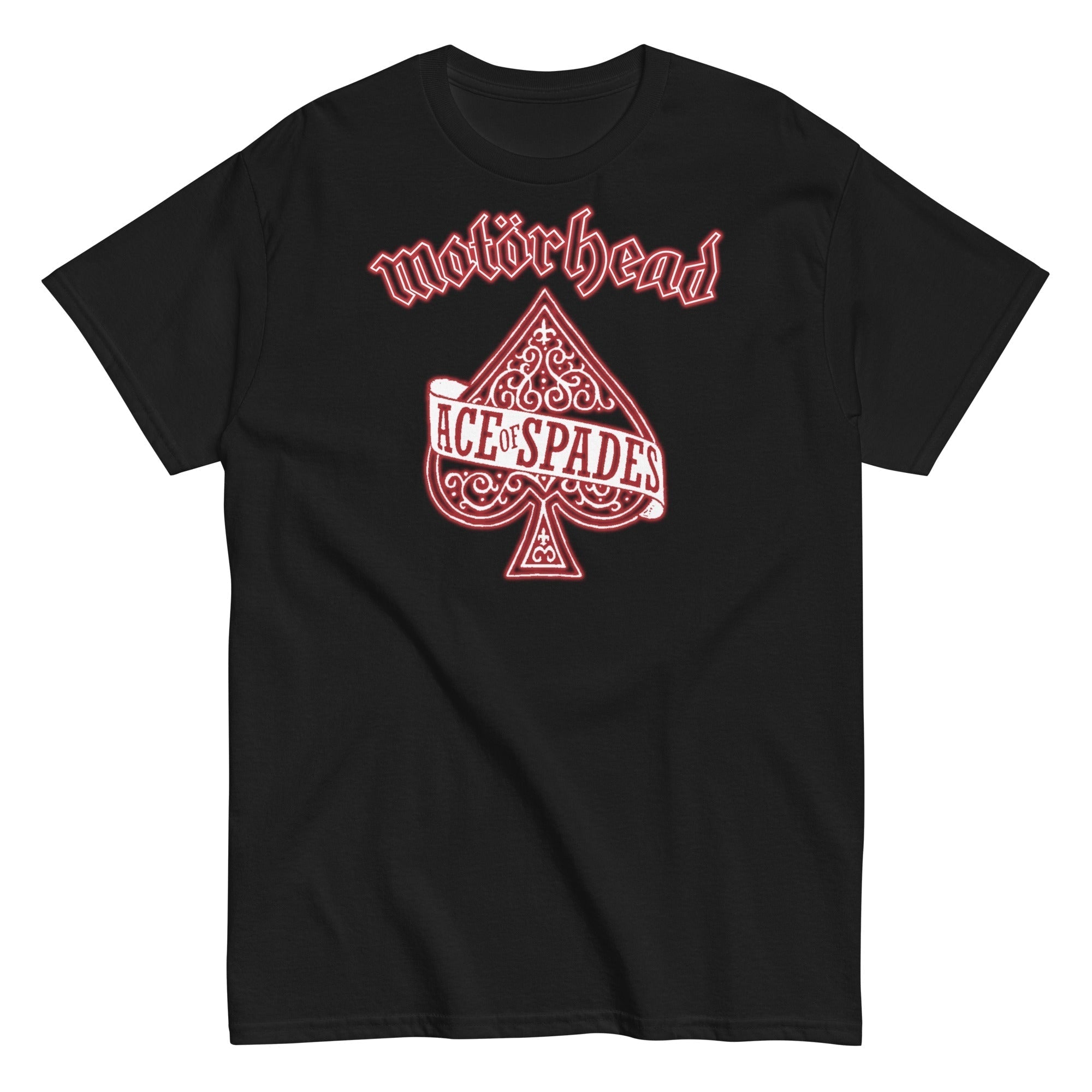 MerchMoment Motorhead - Red Ace T-Shirt Black