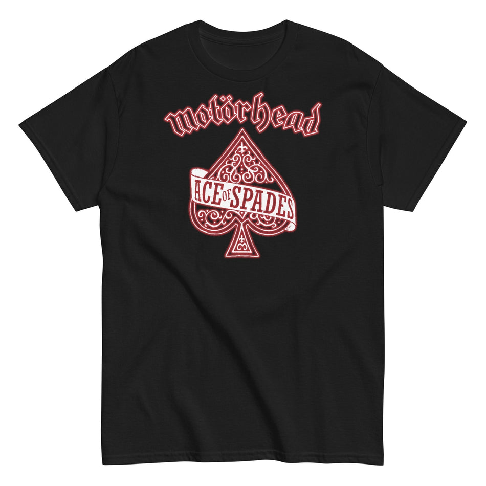 MerchMoment Motorhead - Red Ace T-Shirt Black