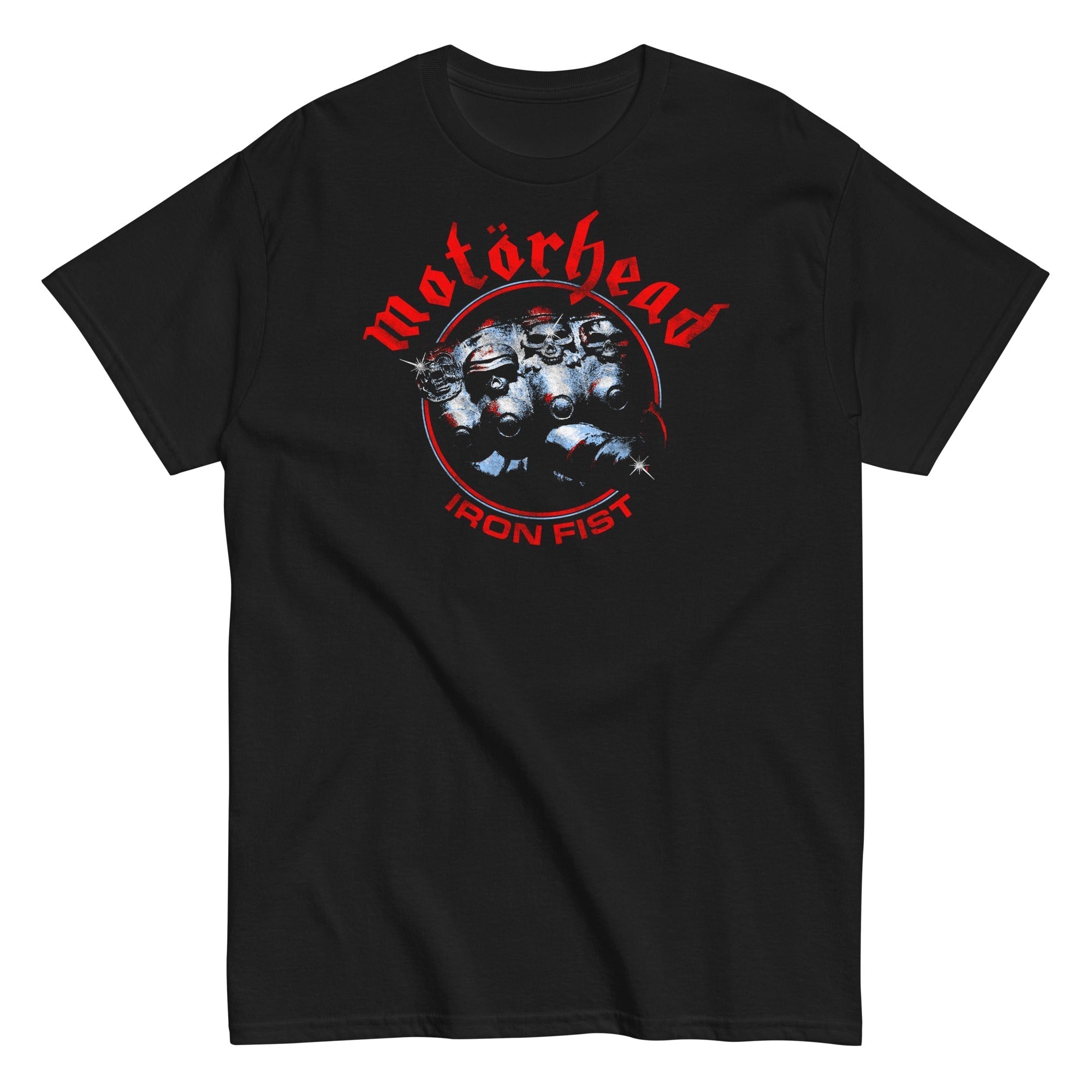 MerchMoment Motorhead - Red Fist T-Shirt Black