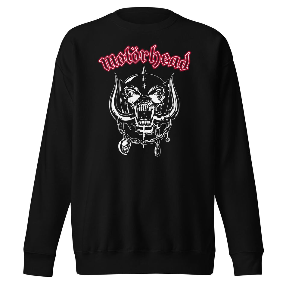 MerchMoment Motorhead - Red Logo Sweatshirt Black