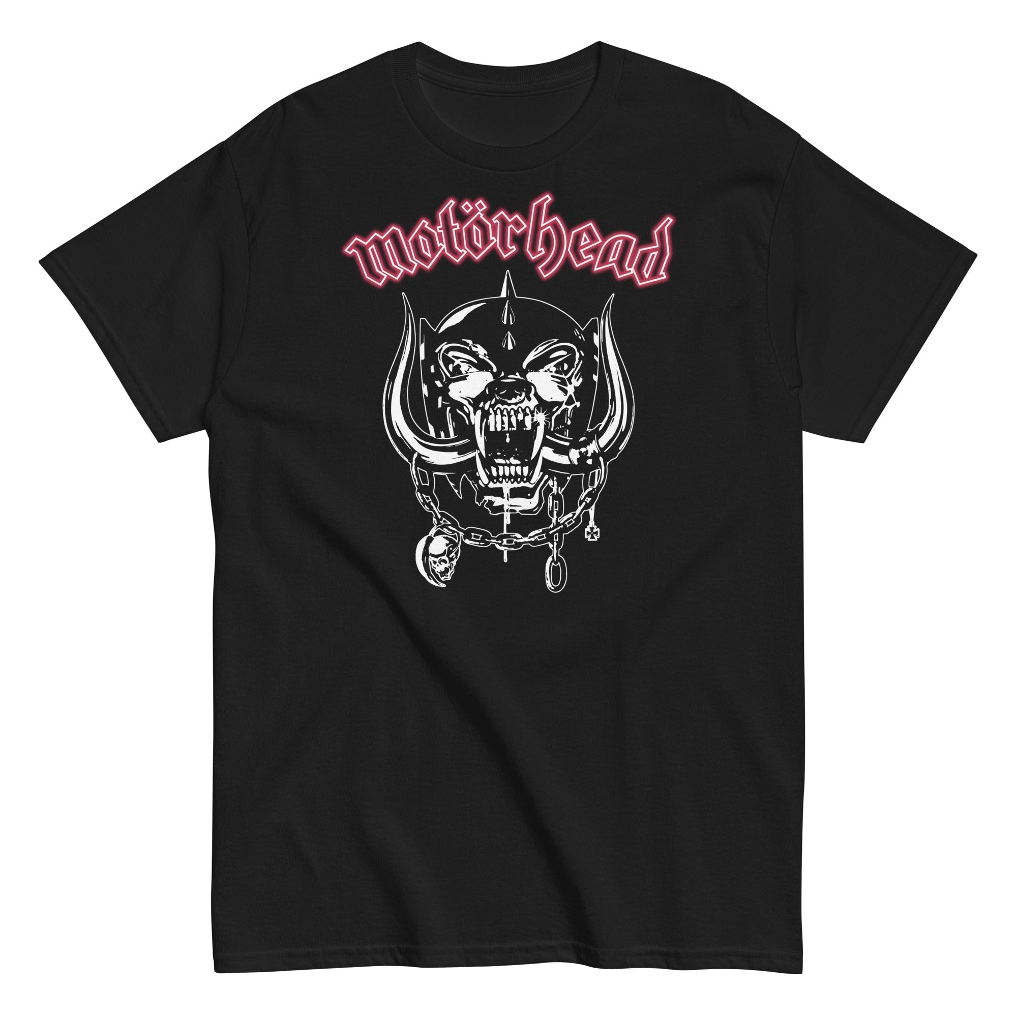MerchMoment Motorhead - Red Logo T-Shirt Black