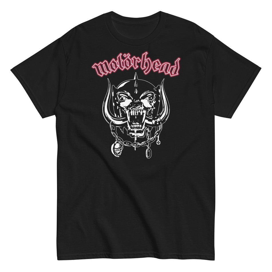 MerchMoment Motorhead - Red Logo T-Shirt Black
