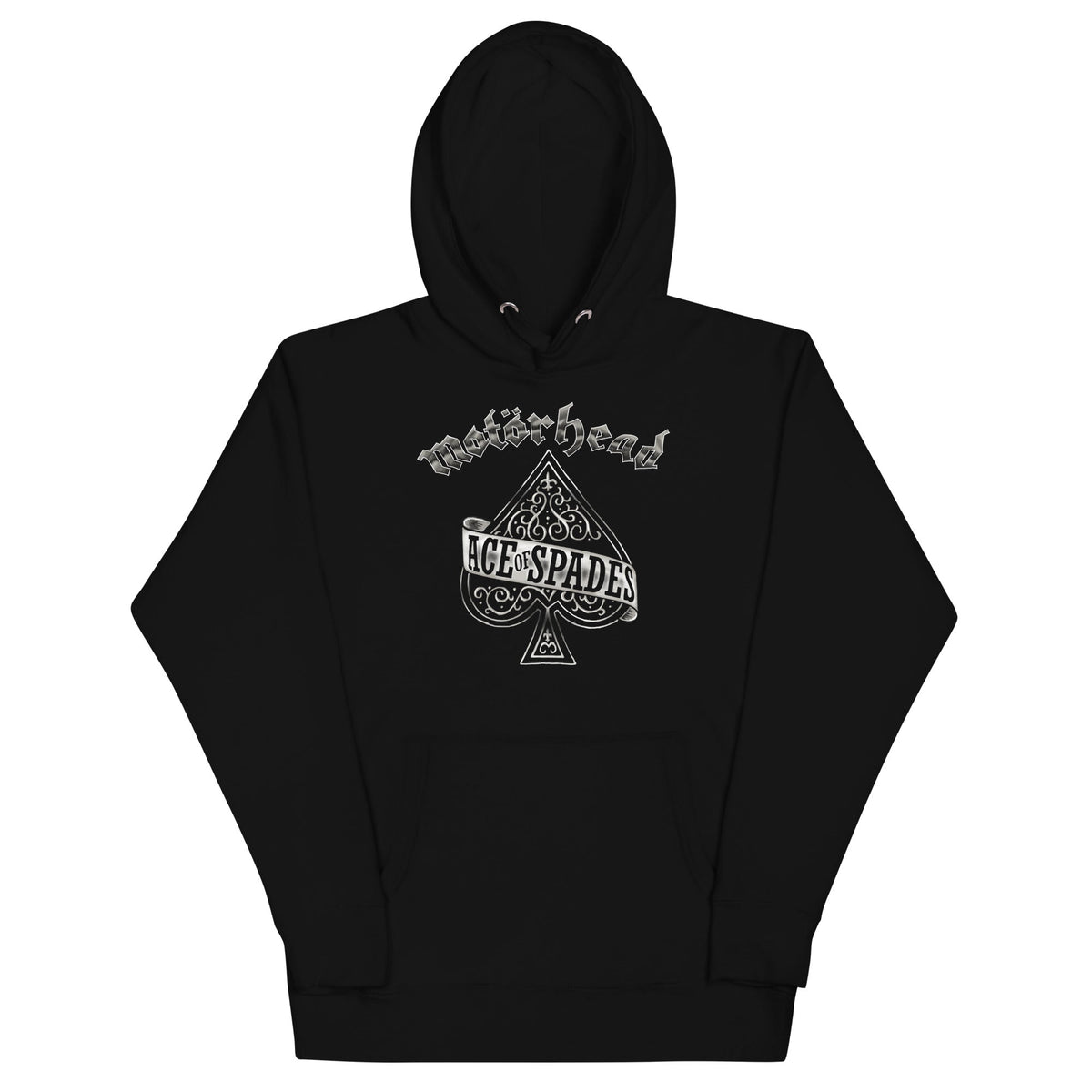 MerchMoment Motorhead - Silver Ace Hoodie Black