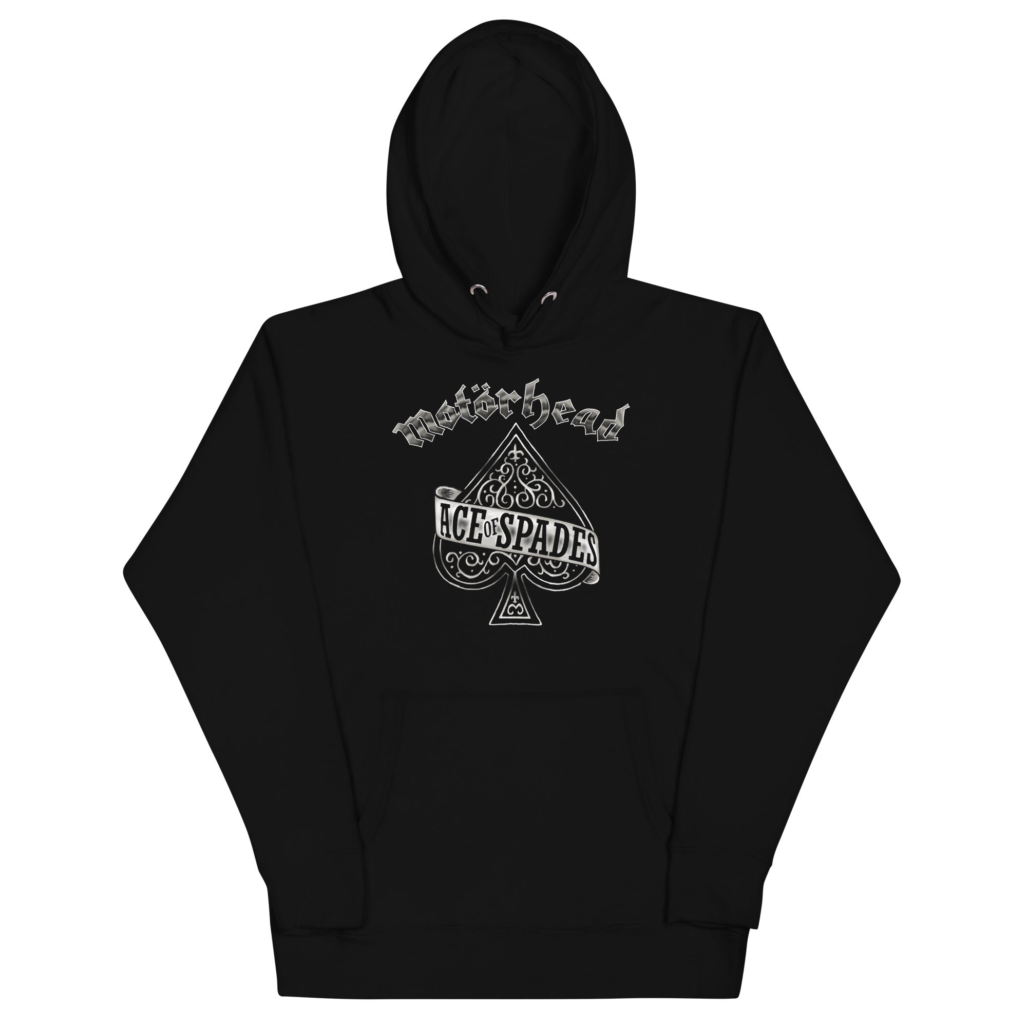 MerchMoment Motorhead - Silver Ace Hoodie Black