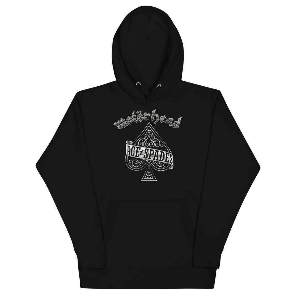 MerchMoment Motorhead - Silver Ace Hoodie Black