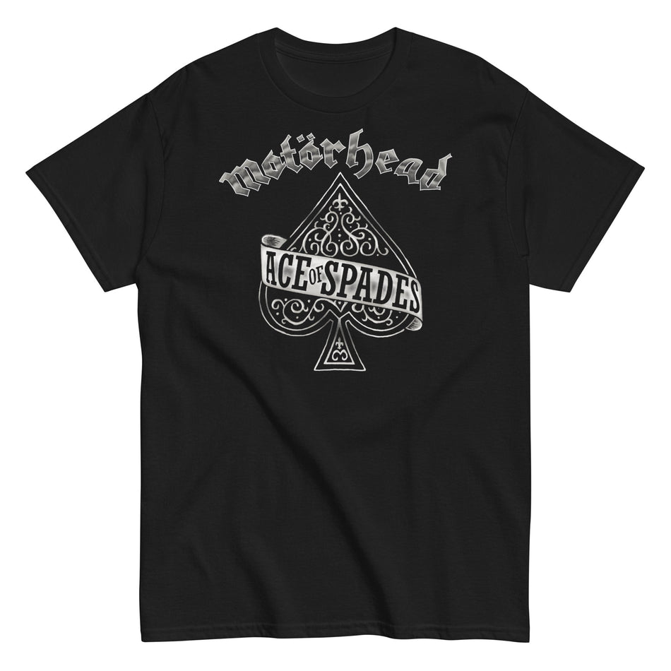 MerchMoment Motorhead - Silver Ace T-Shirt Black