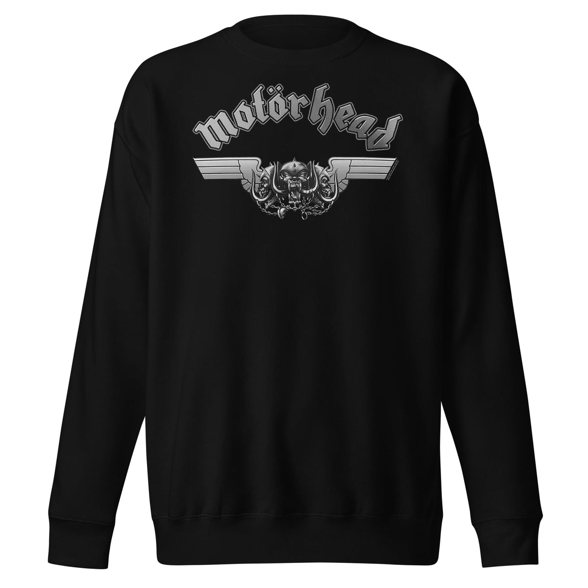 MerchMoment Motorhead - Steel Logo Sweatshirt Black
