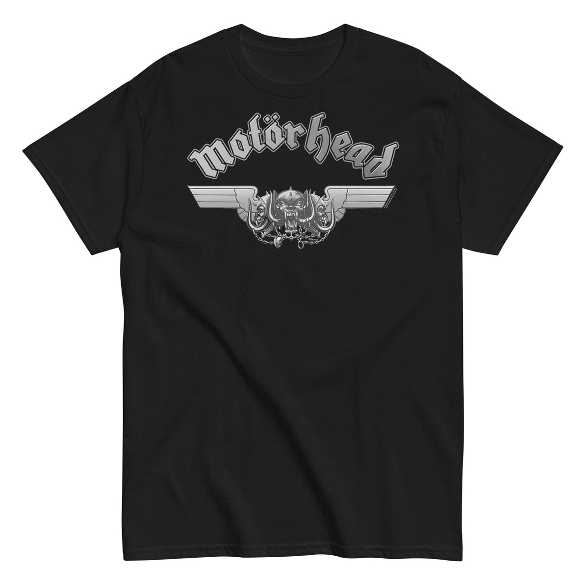 MerchMoment Motorhead - Steel Logo T-Shirt Black