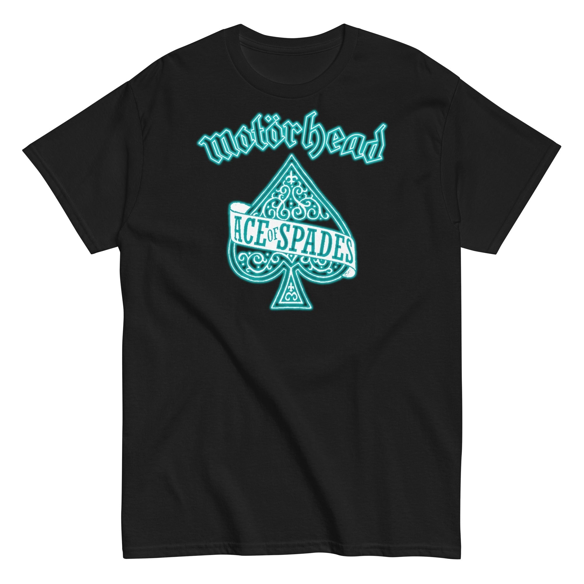 MerchMoment Motorhead - Teal Ace T-Shirt Black