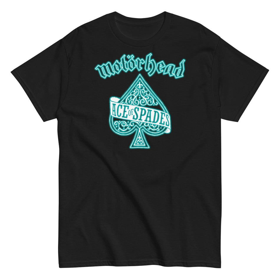 MerchMoment Motorhead - Teal Ace T-Shirt Black