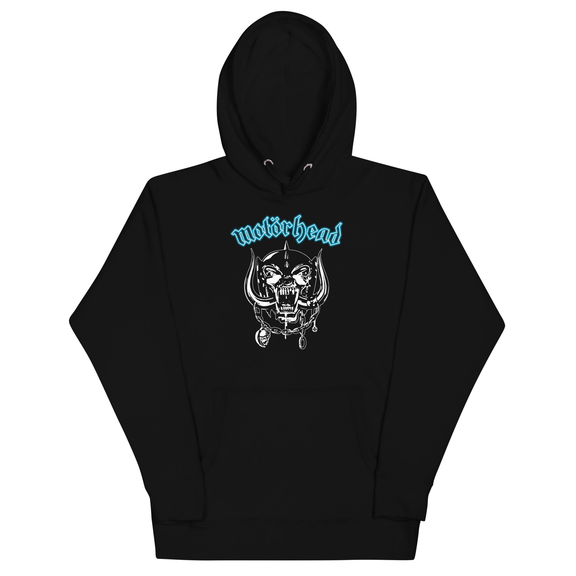 MerchMoment Motorhead - Teal Logo Hoodie Black