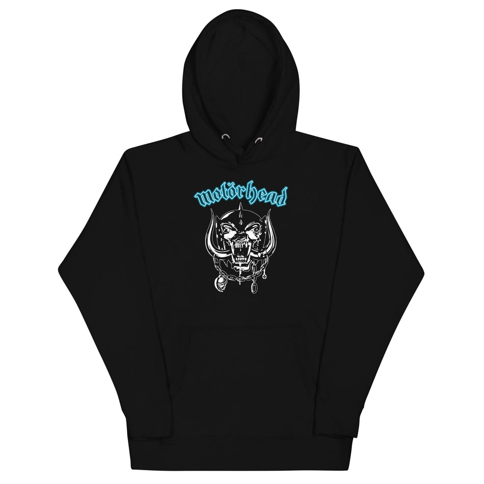 MerchMoment Motorhead - Teal Logo Hoodie Black