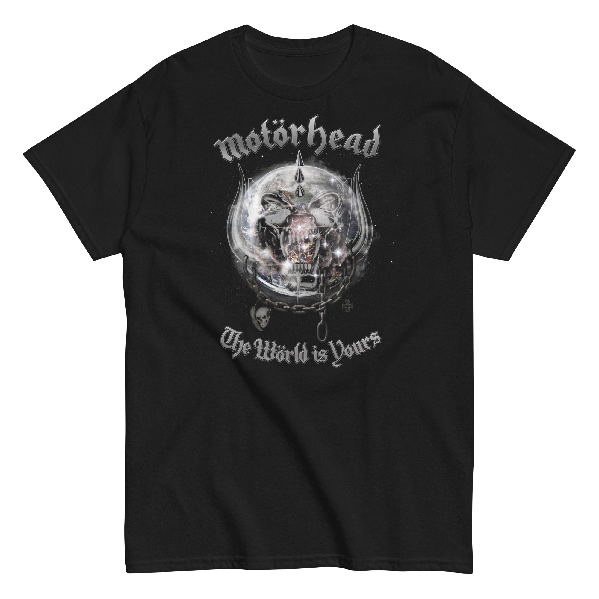 MerchMoment Motorhead - The World is Yours T-Shirt Black