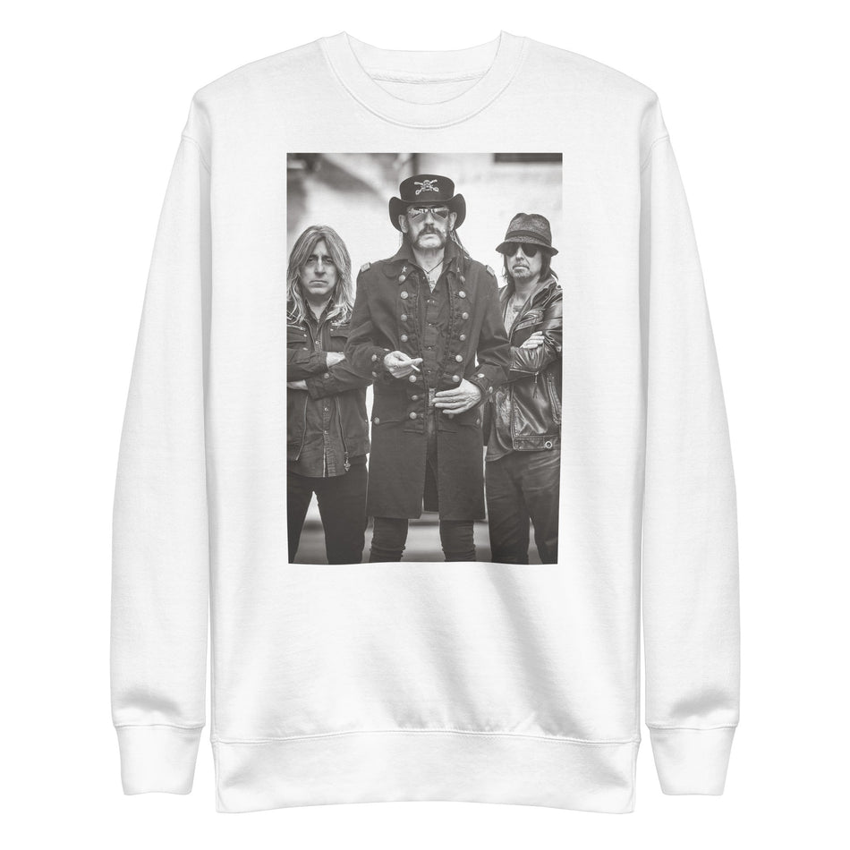MerchMoment Motorhead - With the Band Sweatshirt White