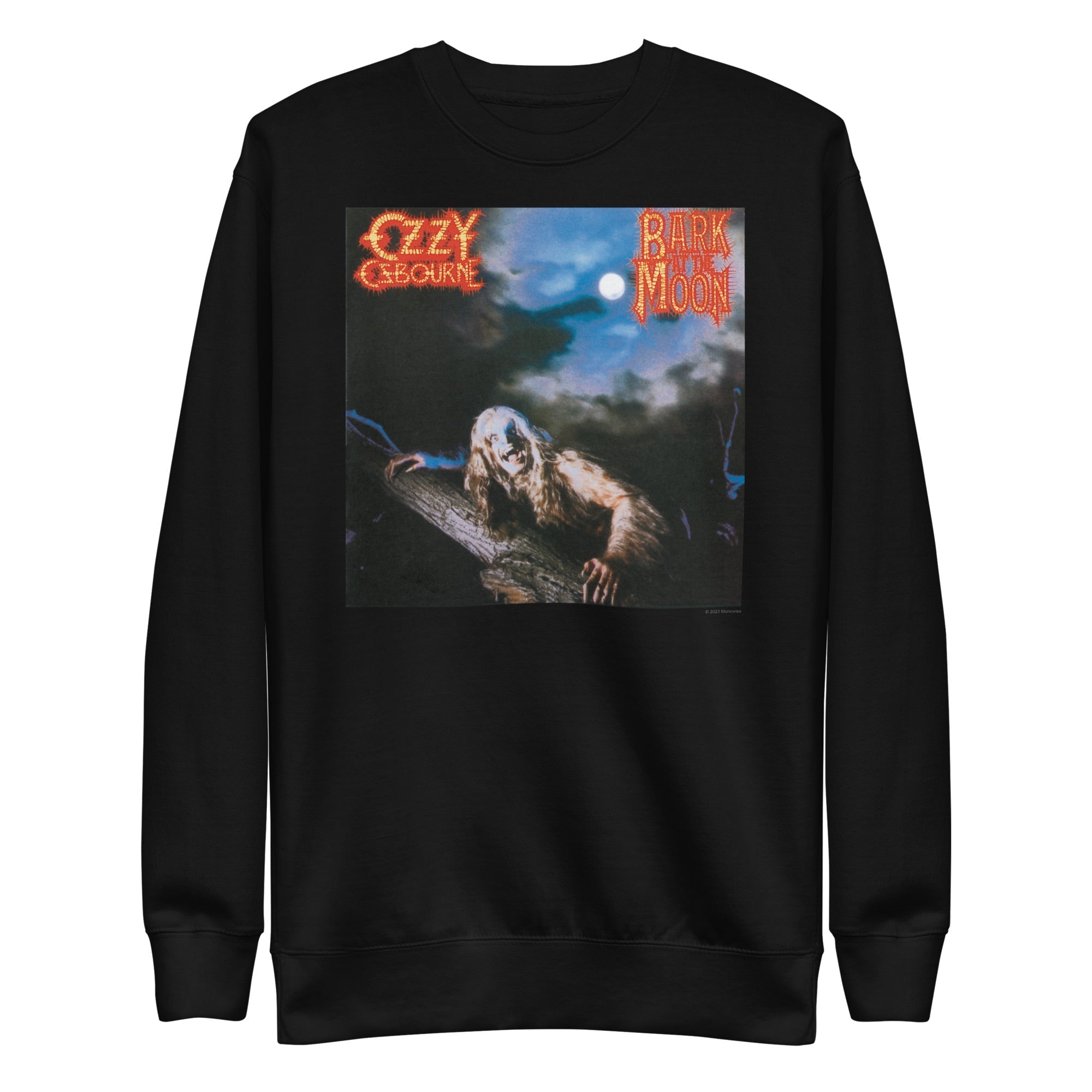 MerchMoment Ozzy Osbourne - Bark at the Moon Sweatshirt Black