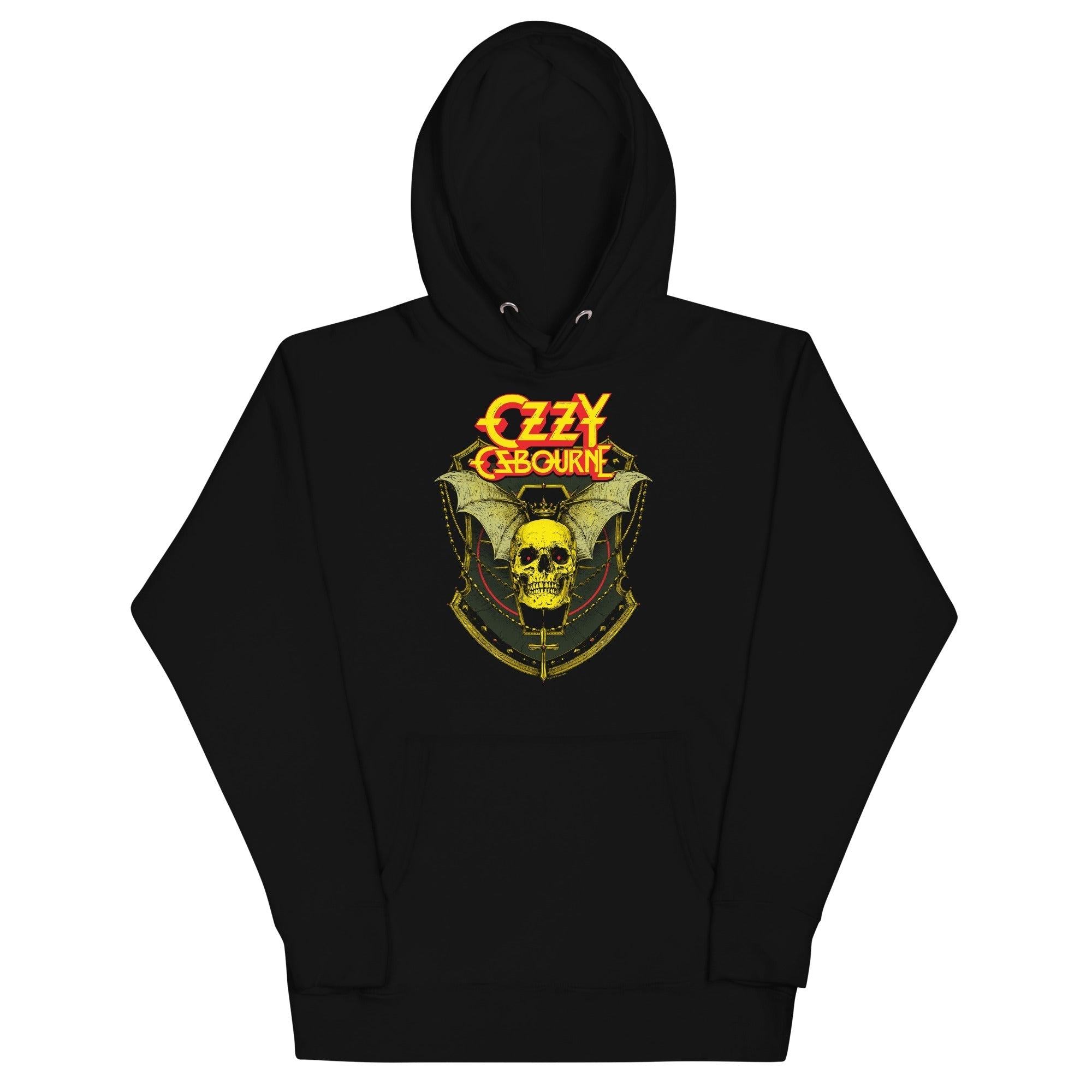 MerchMoment Ozzy Osbourne - Bat Skull Hoodie Black