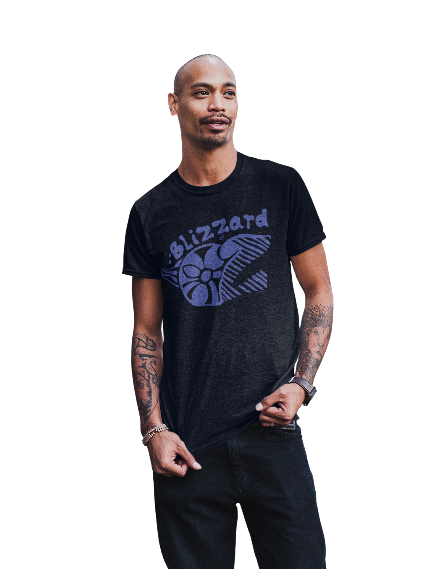 MerchMoment Ozzy Osbourne - Blizzard of Art T-Shirt Black