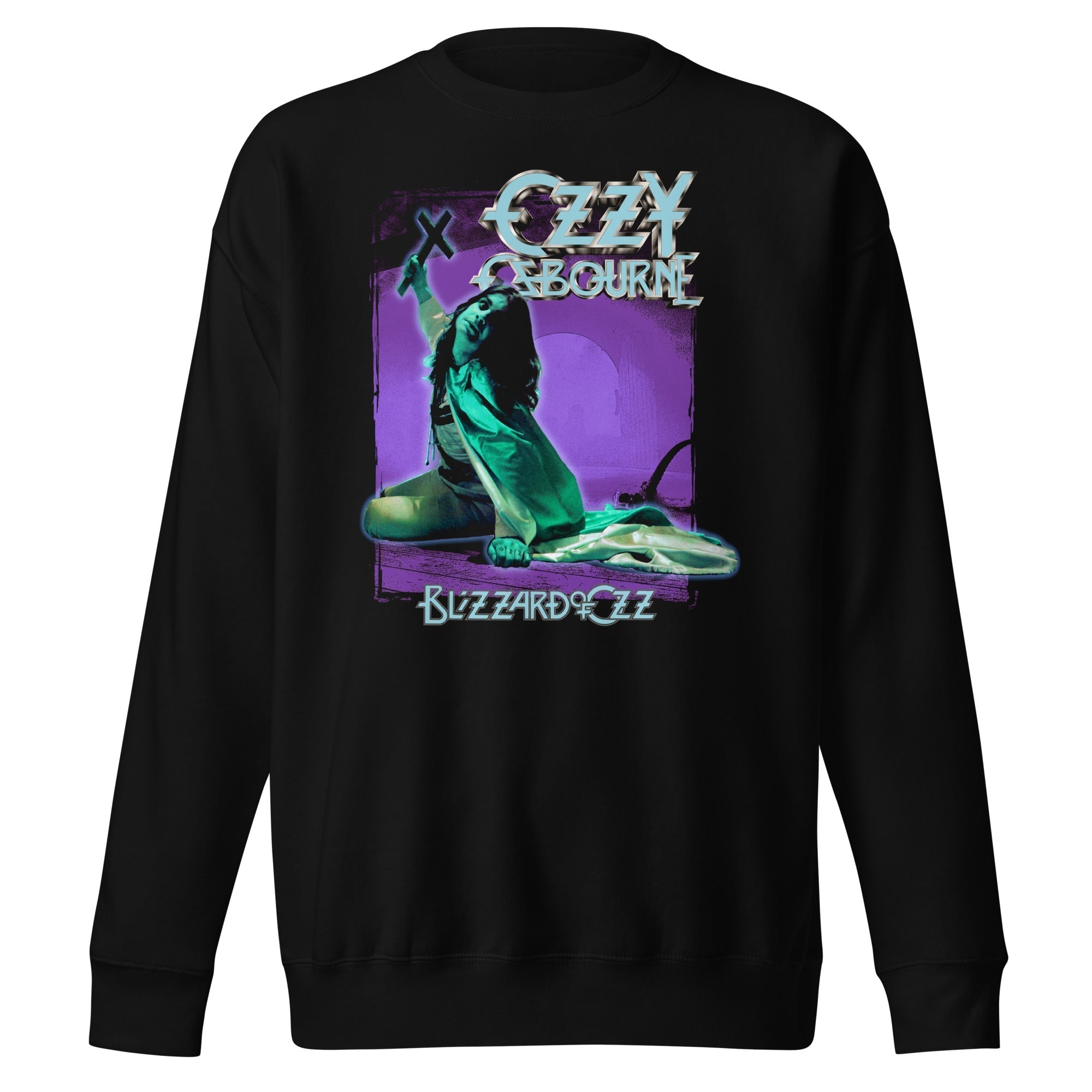 MerchMoment Ozzy Osbourne - Blizzard of Ozz Sweatshirt Black