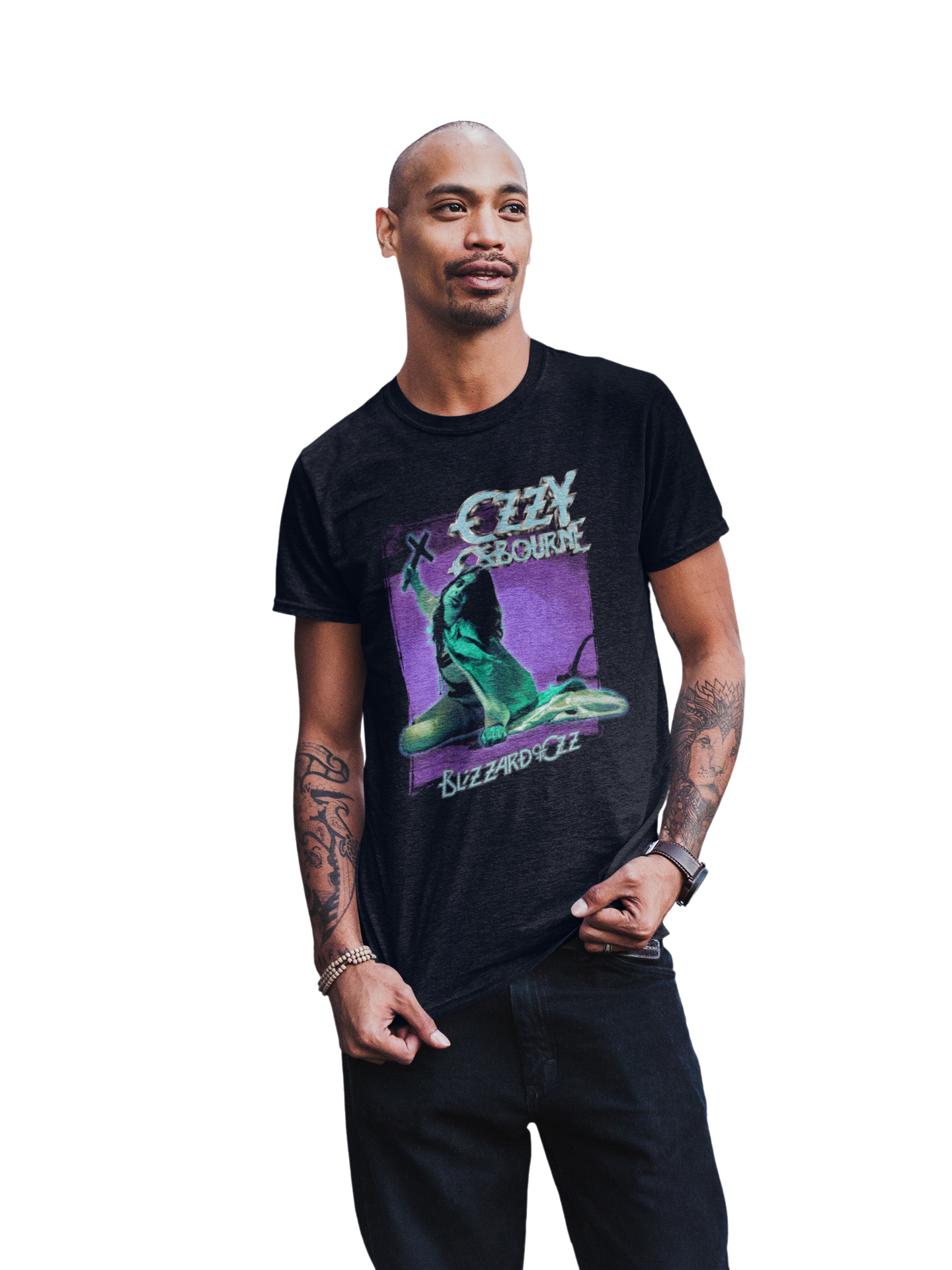 MerchMoment Ozzy Osbourne - Blizzard of Ozz T-Shirt Black